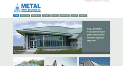 Desktop Screenshot of metalpanelsystems.com