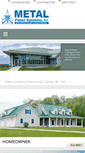 Mobile Screenshot of metalpanelsystems.com